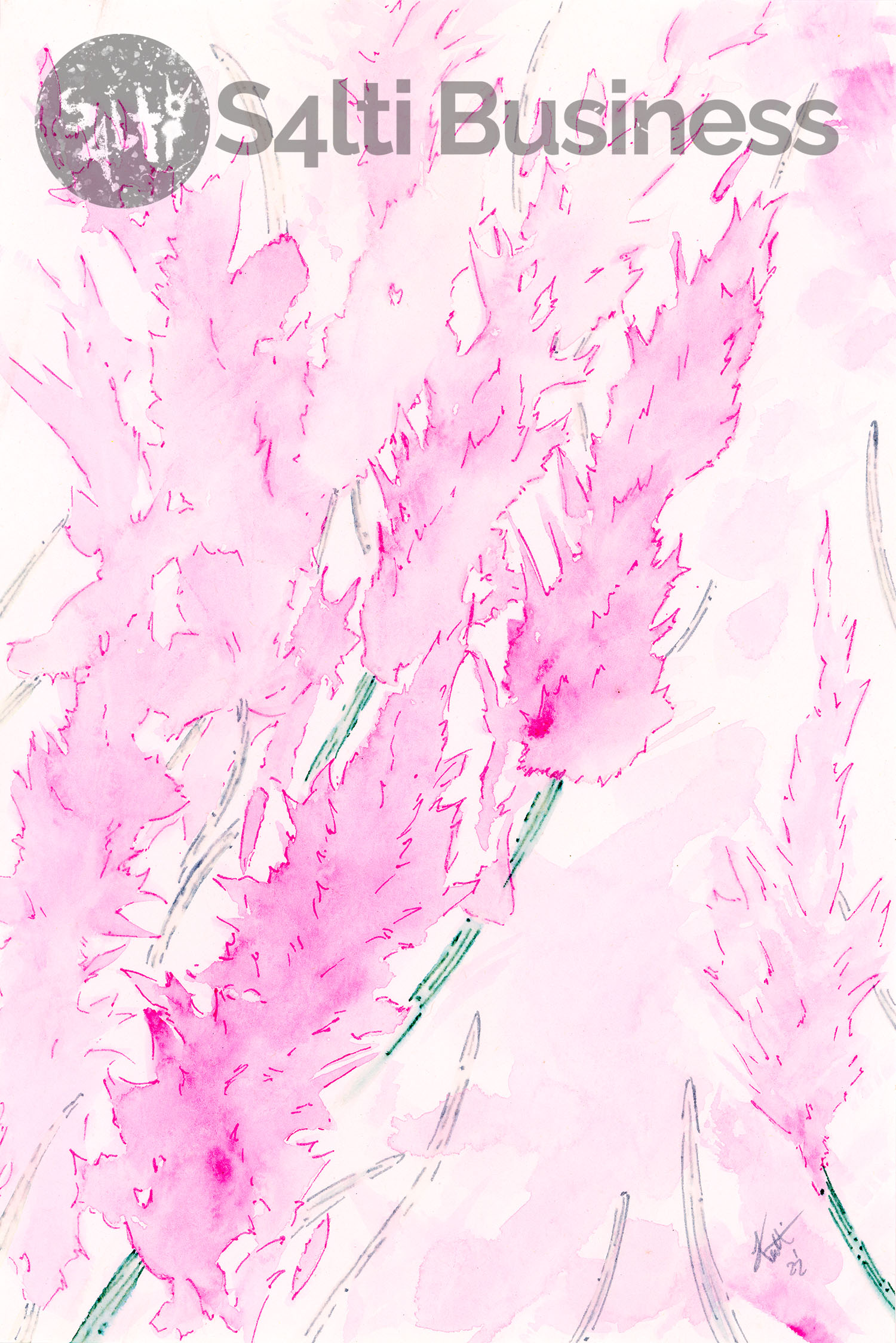 Pink Plumes