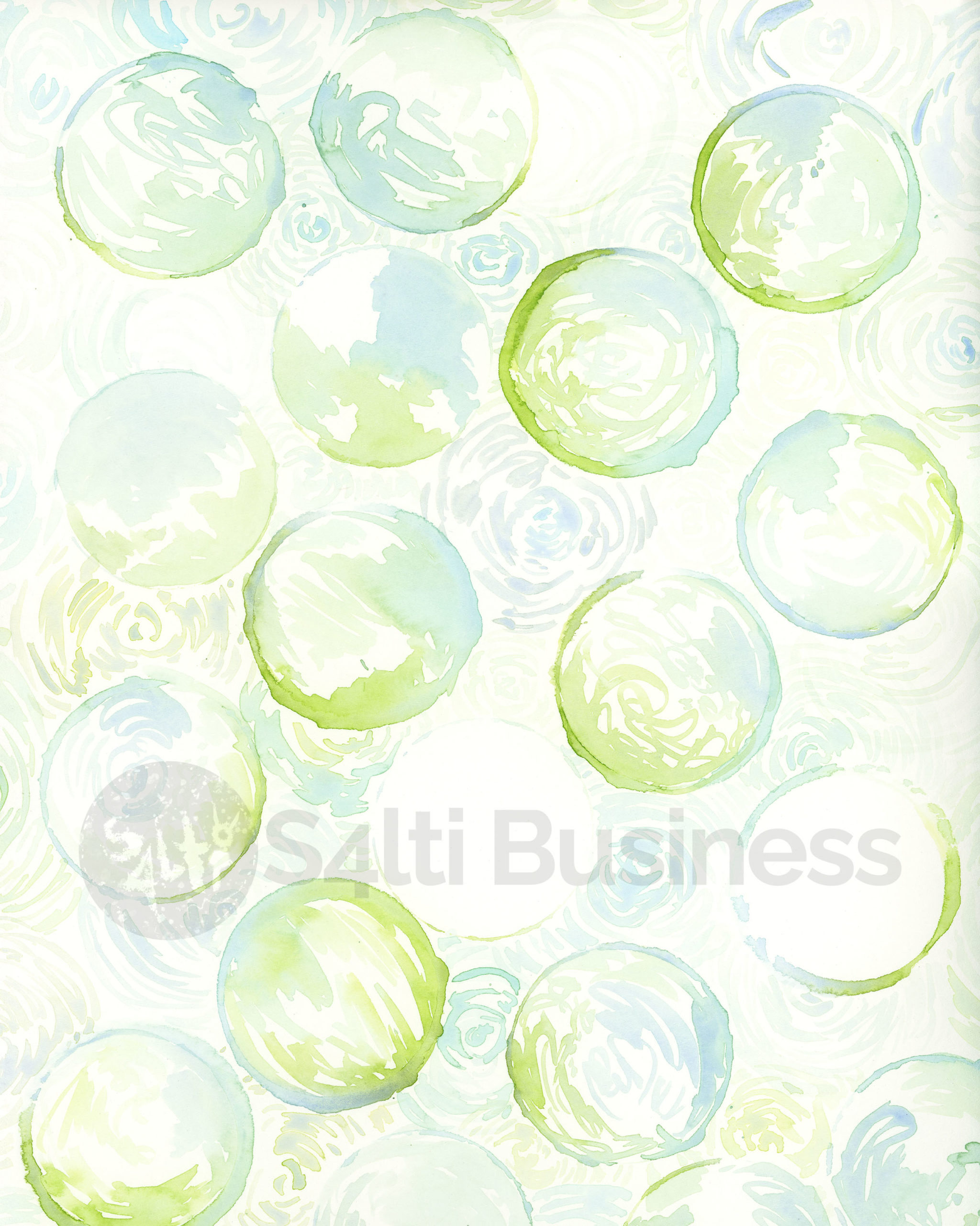 Abstract Sea Globe